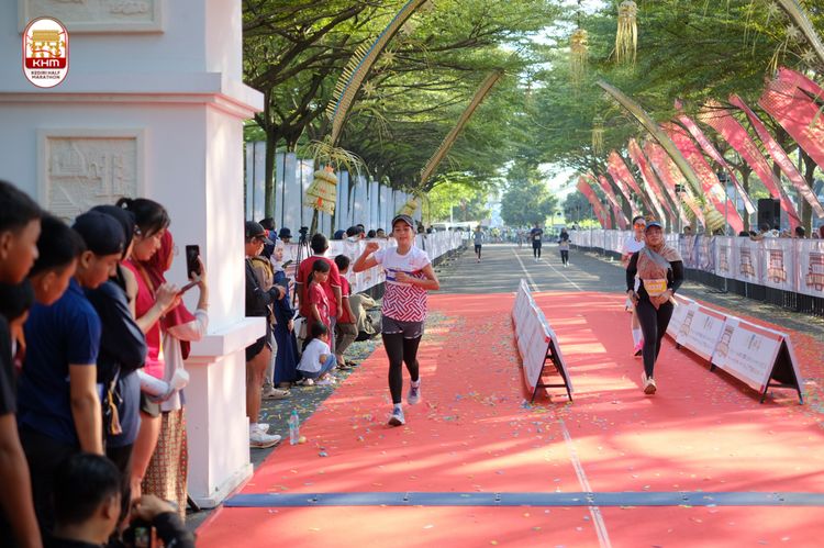 Race photo from Kediri Half Marathon 2024