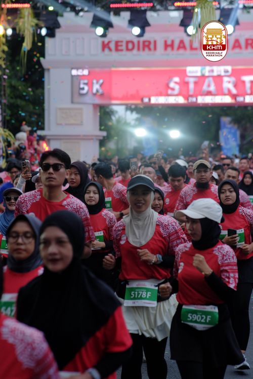 Race photo from Kediri Half Marathon 2025
