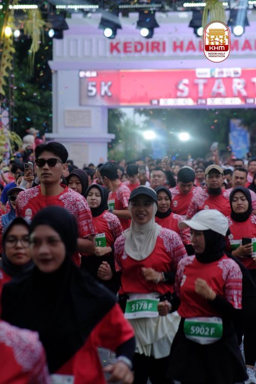Race photo from Kediri Half Marathon 2025