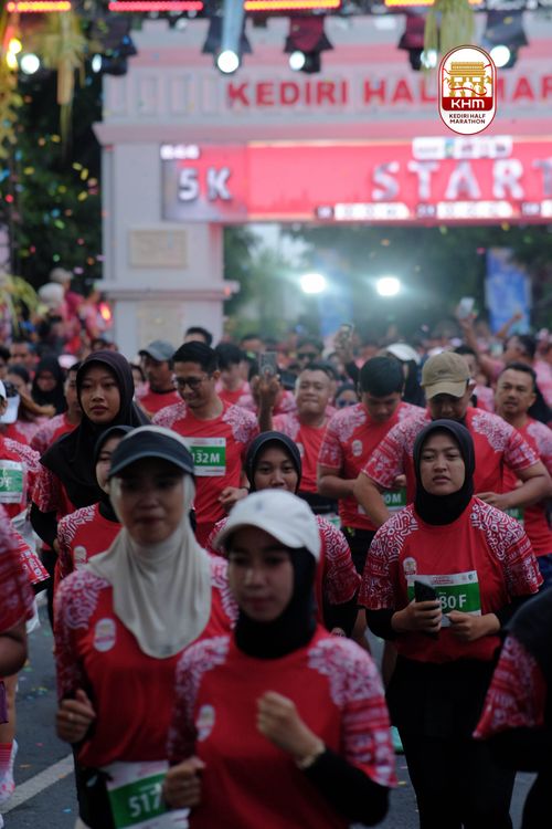 Race photo from Kediri Half Marathon 2025