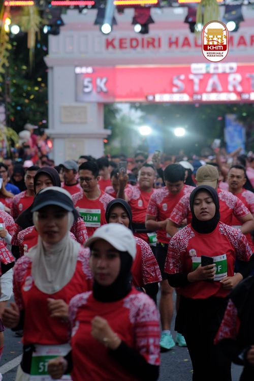Race photo from Kediri Half Marathon 2025