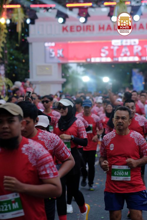Race photo from Kediri Half Marathon 2025