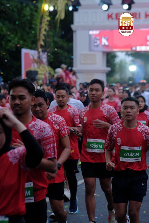 Race photo from Kediri Half Marathon 2025