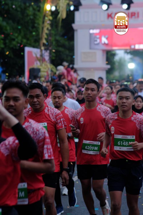 Race photo from Kediri Half Marathon 2025
