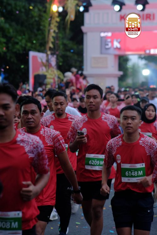 Race photo from Kediri Half Marathon 2025