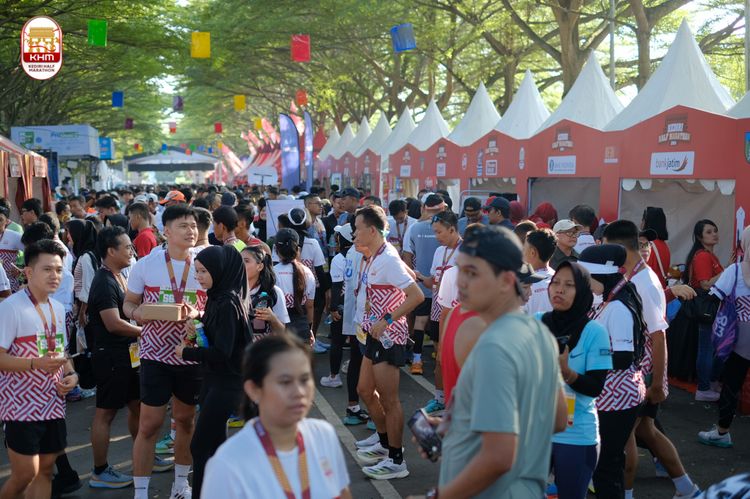 Race photo from Kediri Half Marathon 2024