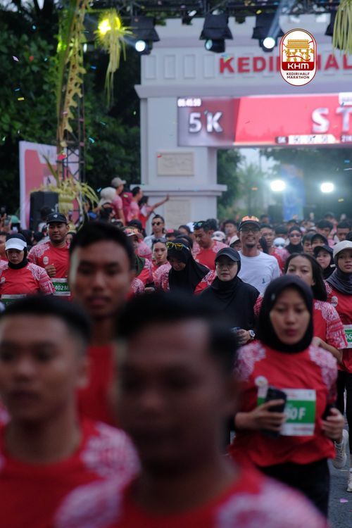 Race photo from Kediri Half Marathon 2025