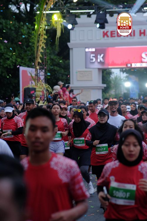 Race photo from Kediri Half Marathon 2025