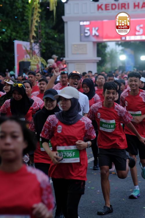 Race photo from Kediri Half Marathon 2025