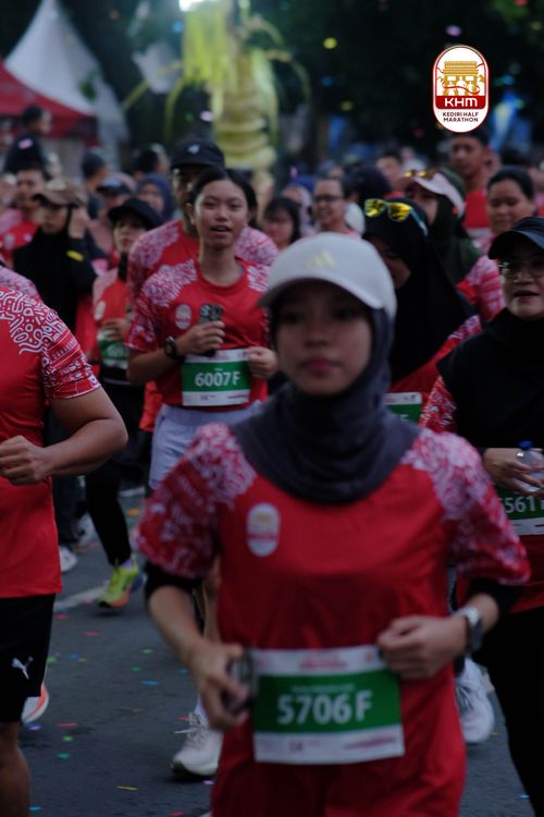 Race photo from Kediri Half Marathon 2025