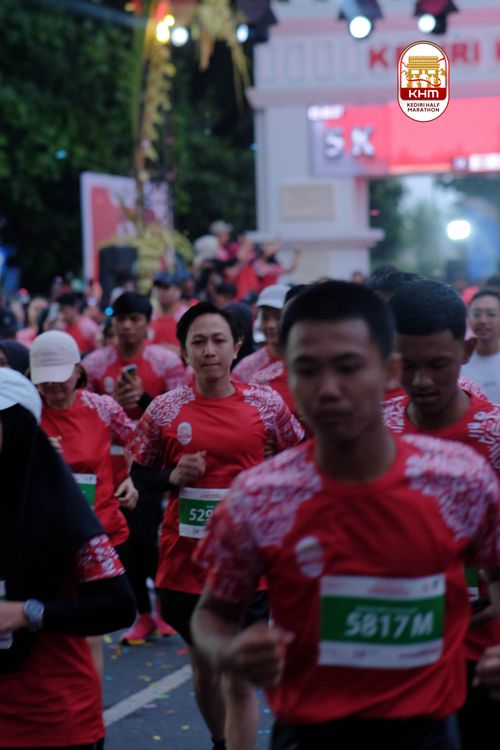 Race photo from Kediri Half Marathon 2025