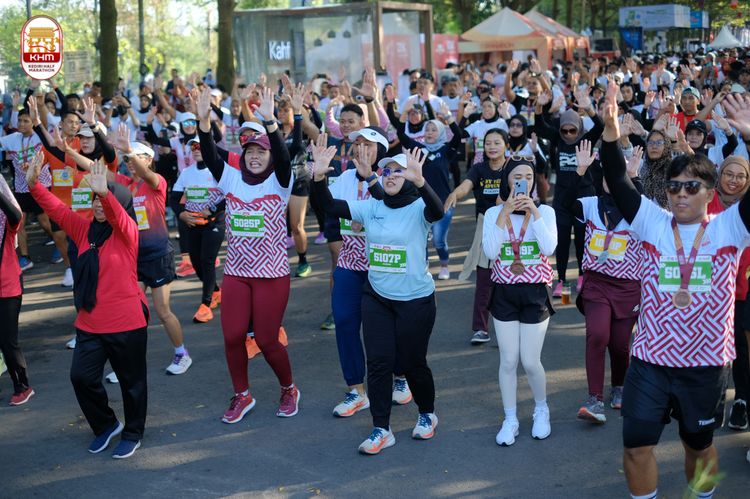 Race photo from Kediri Half Marathon 2024