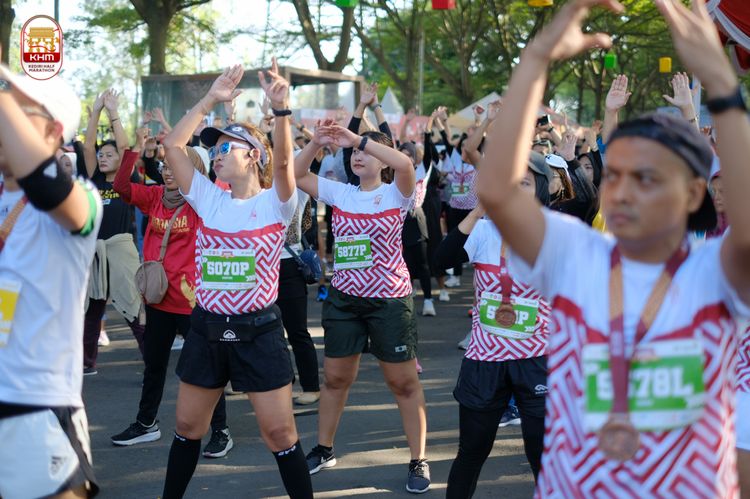 Race photo from Kediri Half Marathon 2024