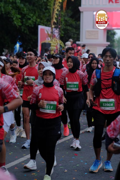 Race photo from Kediri Half Marathon 2025