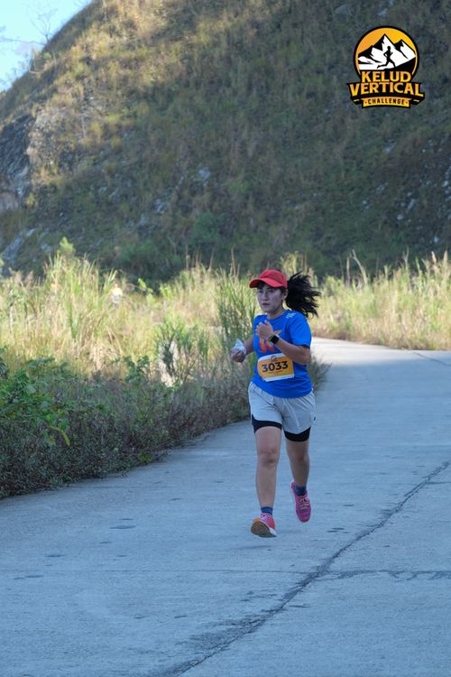 Race photo from Kelud Vertical Challenge 2024