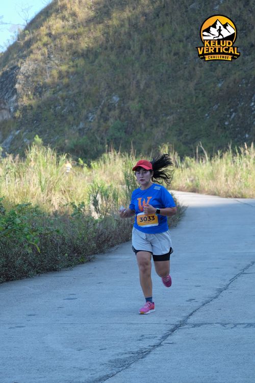 Race photo from Kelud Vertical Challenge 2024