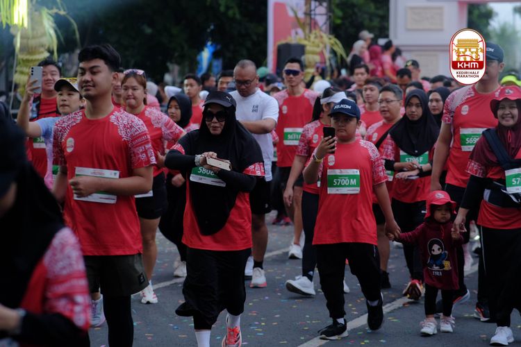 Race photo from Kediri Half Marathon 2025