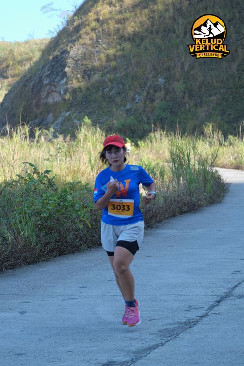 Race photo from Kelud Vertical Challenge 2024