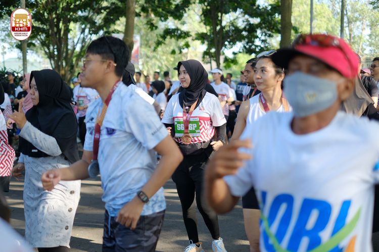 Race photo from Kediri Half Marathon 2024