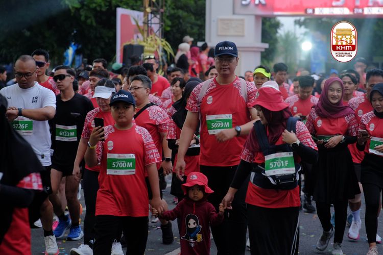 Race photo from Kediri Half Marathon 2025