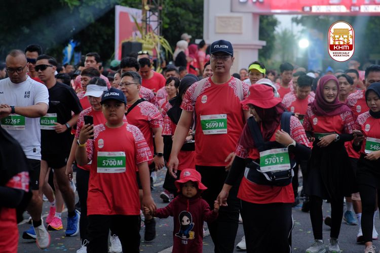 Race photo from Kediri Half Marathon 2025