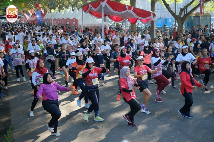 Race photo from Kediri Half Marathon 2024