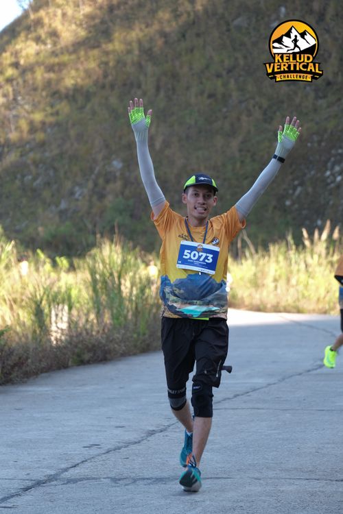 Race photo from Kelud Vertical Challenge 2024