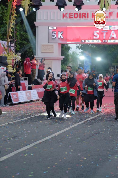 Race photo from Kediri Half Marathon 2025
