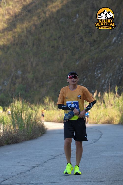 Race photo from Kelud Vertical Challenge 2024