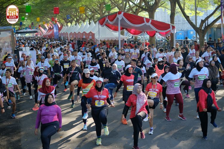 Race photo from Kediri Half Marathon 2024