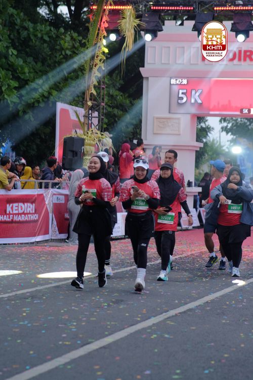 Race photo from Kediri Half Marathon 2025
