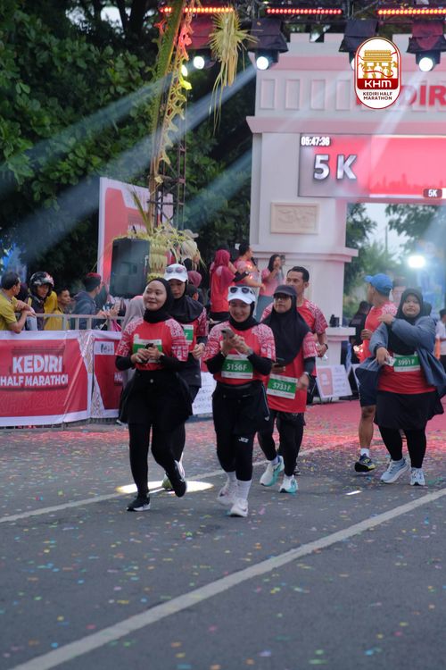 Race photo from Kediri Half Marathon 2025
