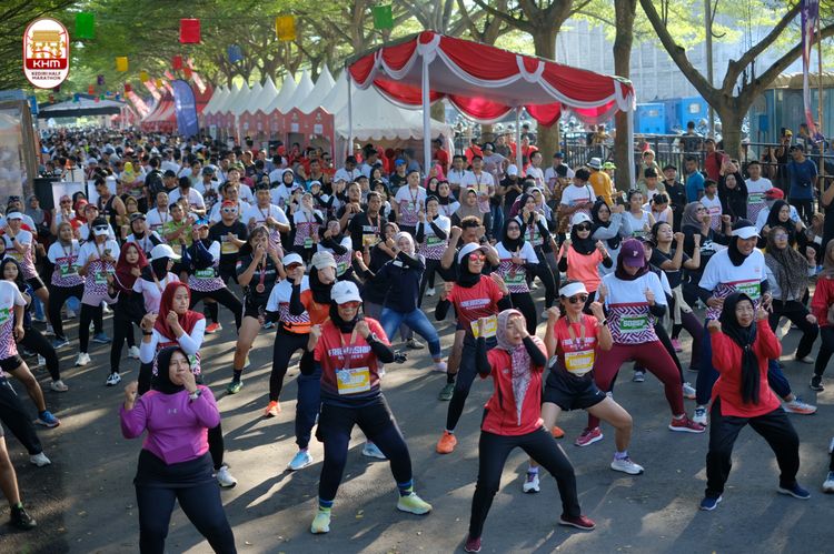 Race photo from Kediri Half Marathon 2024