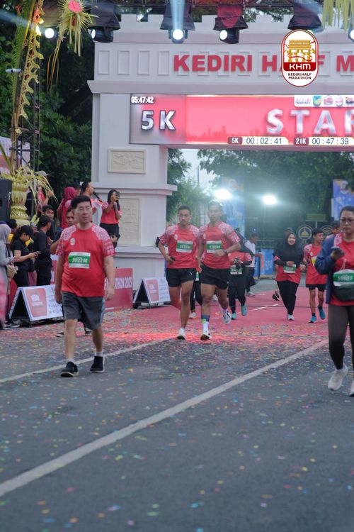 Race photo from Kediri Half Marathon 2025