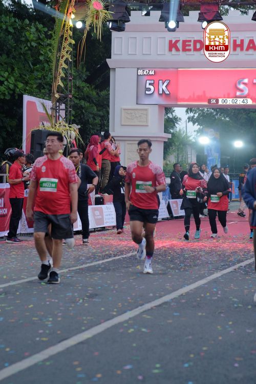 Race photo from Kediri Half Marathon 2025