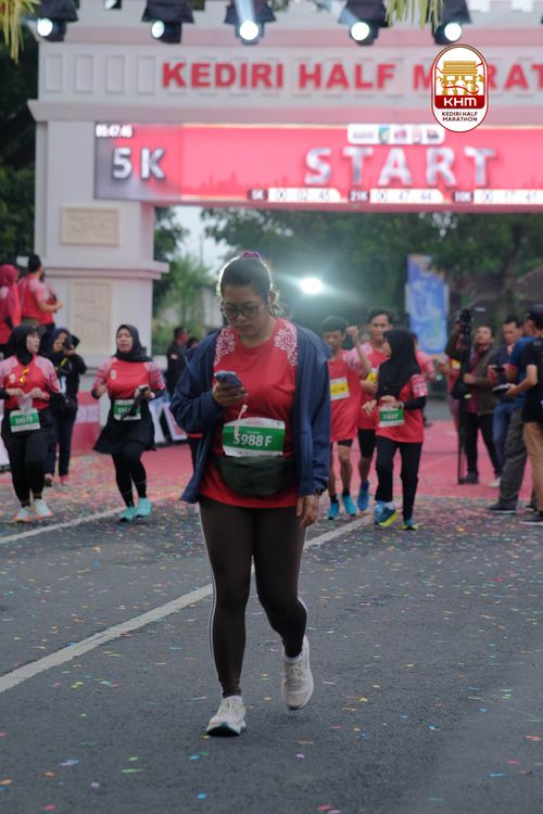 Race photo from Kediri Half Marathon 2025