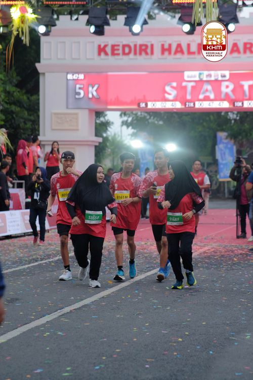 Race photo from Kediri Half Marathon 2025