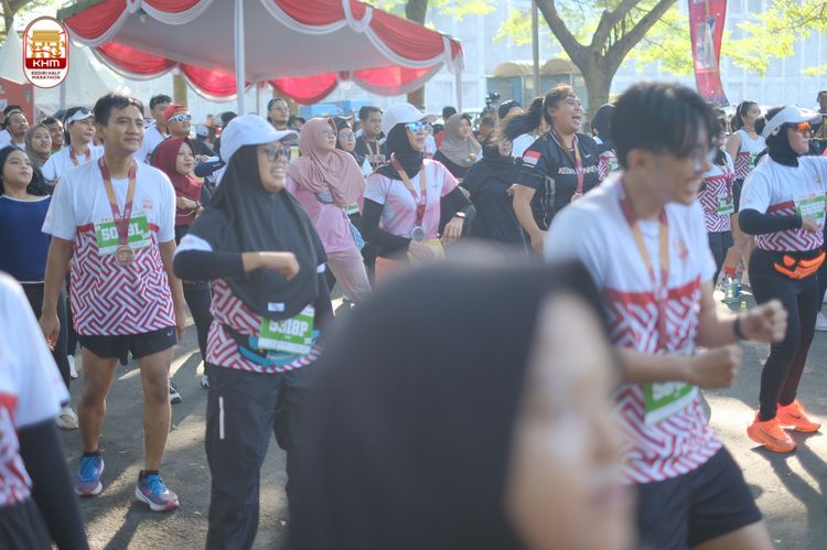 Race photo from Kediri Half Marathon 2024