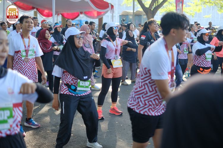 Race photo from Kediri Half Marathon 2024