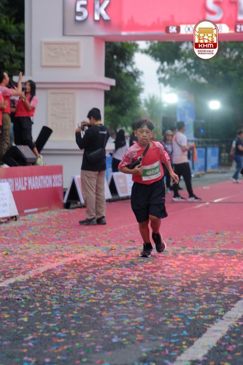 Race photo from Kediri Half Marathon 2025