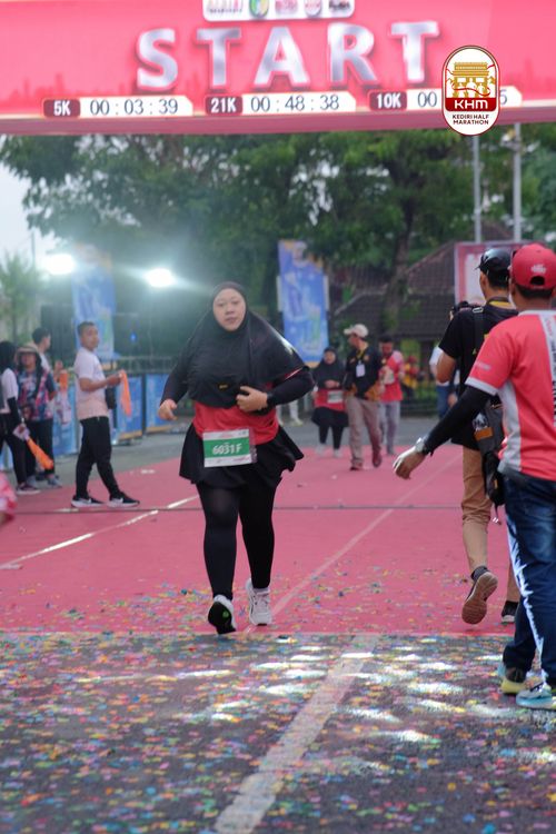 Race photo from Kediri Half Marathon 2025