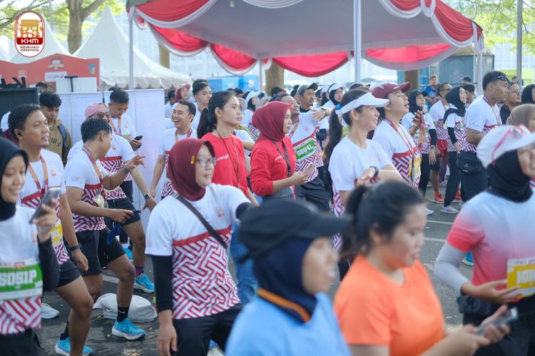 Race photo from Kediri Half Marathon 2024