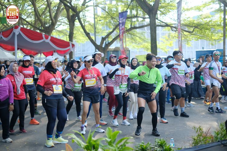 Race photo from Kediri Half Marathon 2024