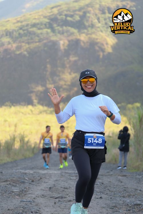 Race photo from Kelud Vertical Challenge 2024