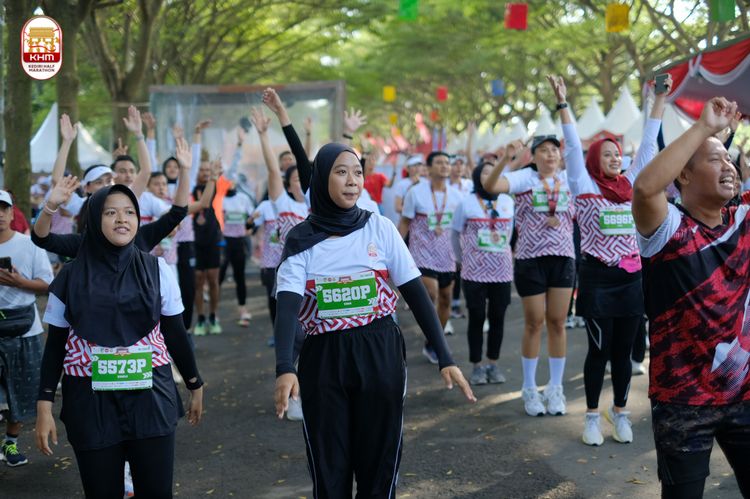 Race photo from Kediri Half Marathon 2024
