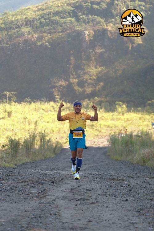 Race photo from Kelud Vertical Challenge 2024