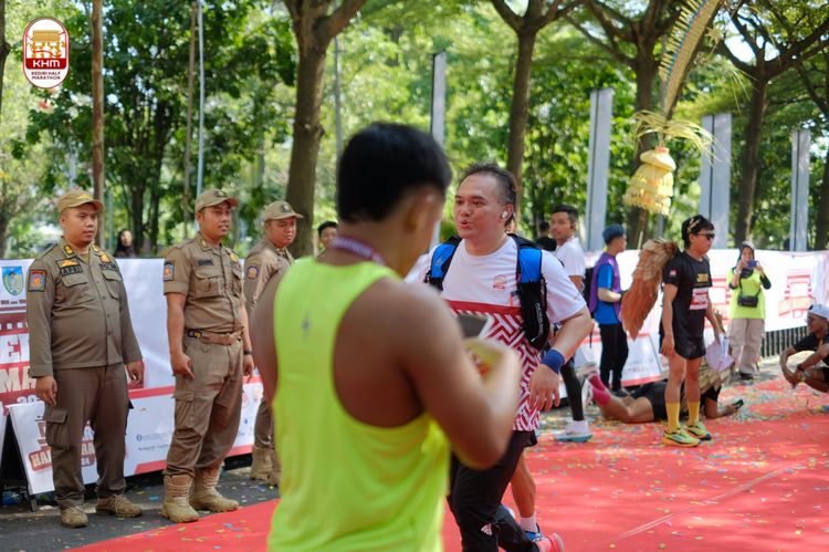 Race photo from Kediri Half Marathon 2024