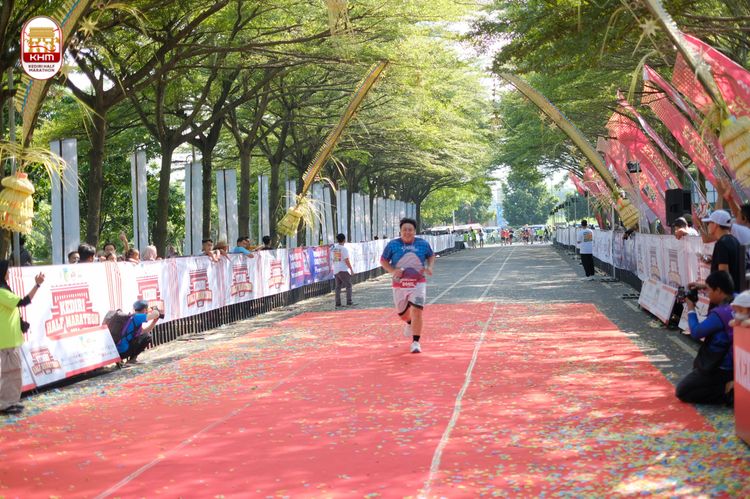 Race photo from Kediri Half Marathon 2024