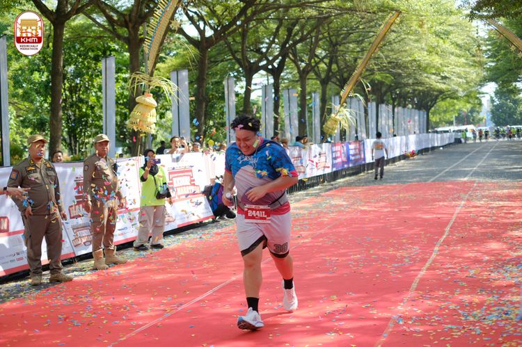 Race photo from Kediri Half Marathon 2024