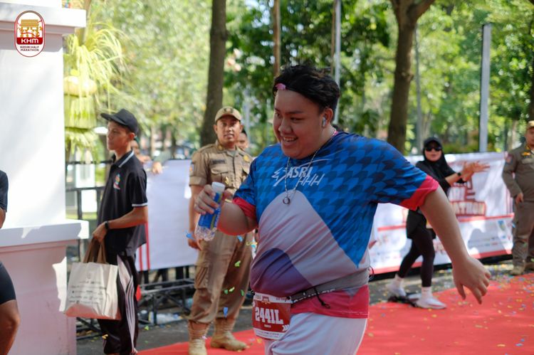 Race photo from Kediri Half Marathon 2024
